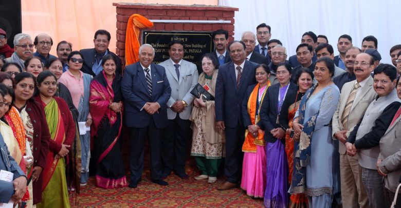 DAV Patiala lays foundation at new site with the celebration of Akankshayein