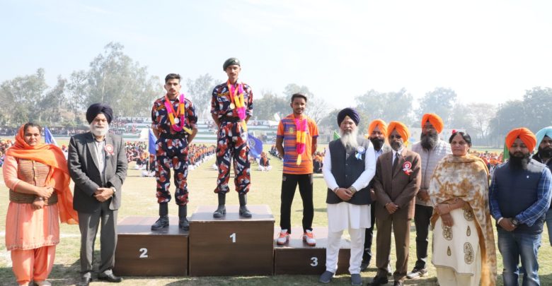 Mata Gujri College organizes 52nd athletic meet; Rishab and Harmanjot chosen best athlete