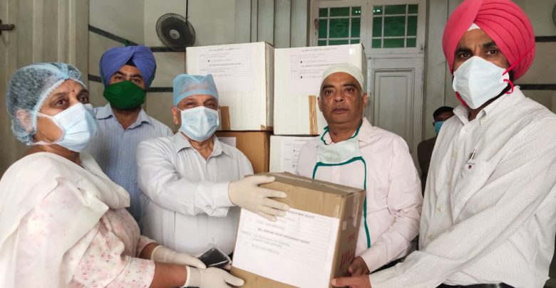 IAS topper’s parents gift PPE kits and masks to Rajindra Hospital