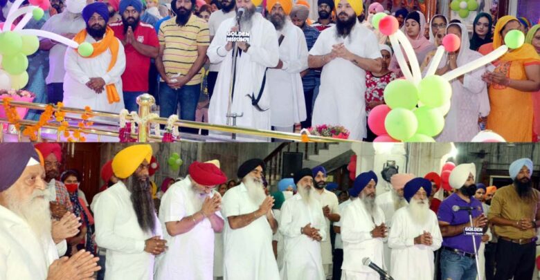 400 ਸਾਲਾ ਸ਼ਤਾਬਦੀ ਨੂੰ ਸਮਰਪਿਤ ਆਗਮਨ ਪੁਰਬ ਮੌਕੇ ਗੁਰਦੁਆਰਾ ਮੋਤੀ ਬਾਗ ਸਾਹਿਬ ਵਿਖੇ ਮਹਾਨ ਗੁਰਮਤਿ ਸਮਾਗਮ