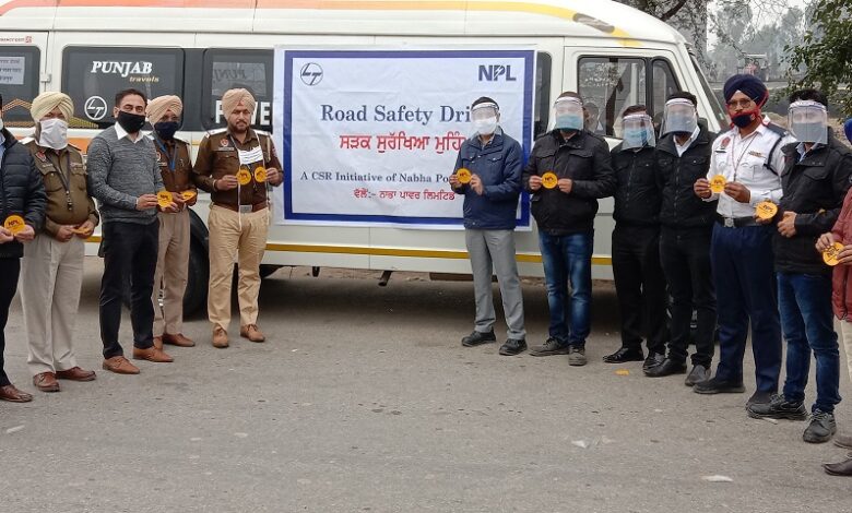 NPL undertakes road safety cum COVID awareness drive- Athar Shahab