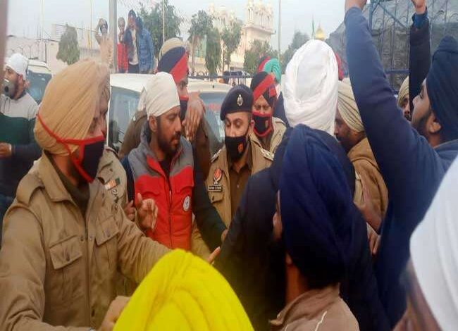 SAD’s centenary year celebrations; started with protest against its president -Photo courtesy-Internet