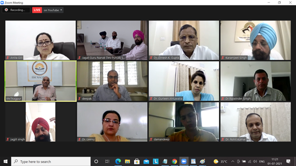 JGNDPSOU organizes a webinar on “Achieving Excellence in Higher Education”